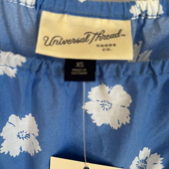 NEW With Tag Floral Cotton Sundress By Universal Thread - Picture 6 of 8